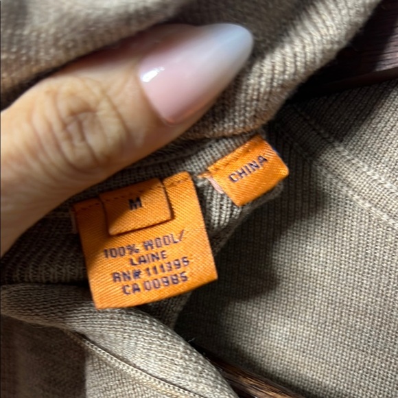 Tory Burch Women's Tan Wool Sweater M - Picture 4 of 6